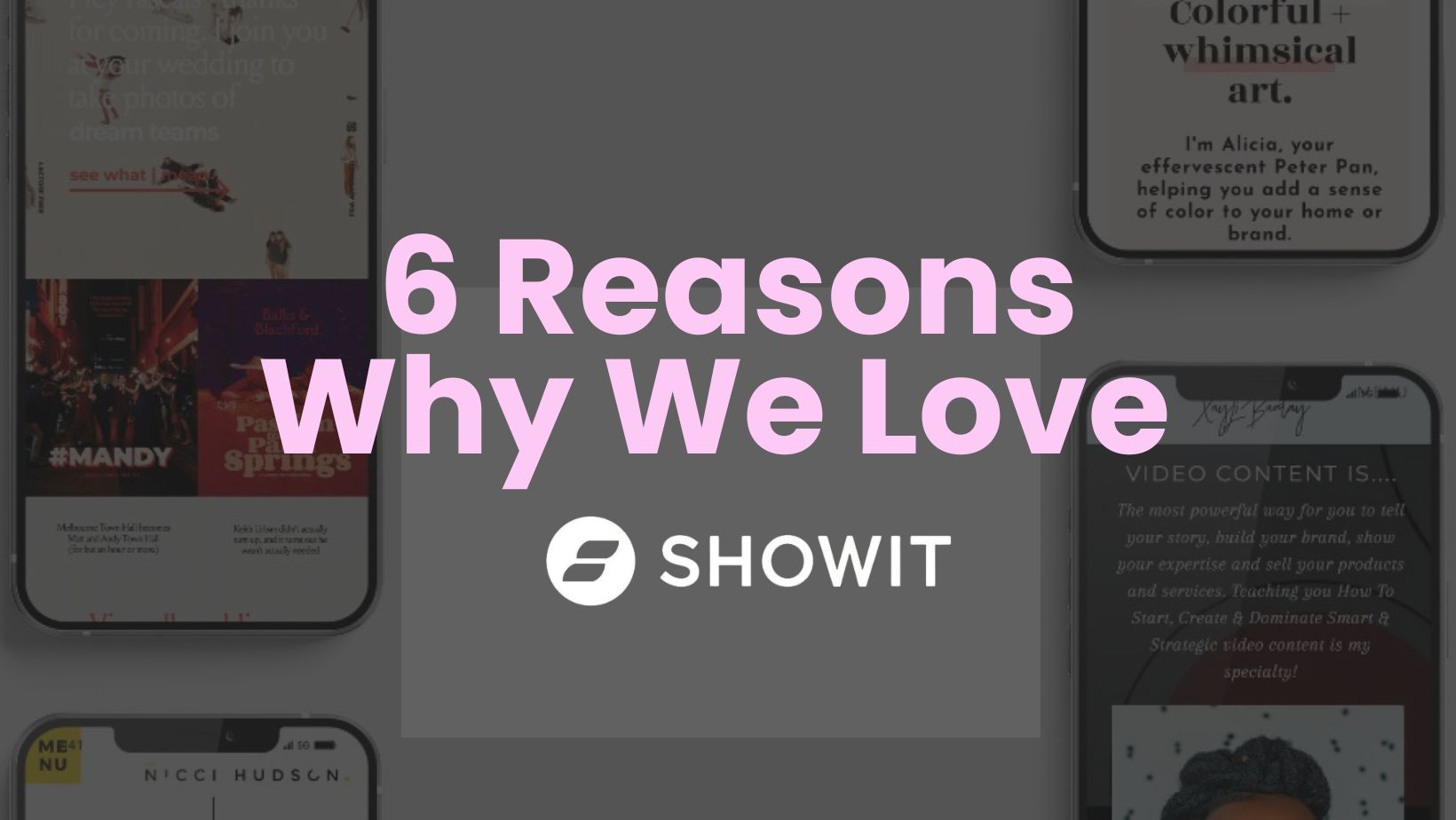 a blog post on why showit is the best web design platform
